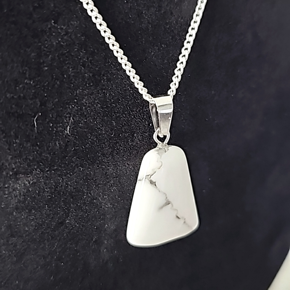 Howlite Stone Necklace